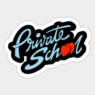 Private School 1983 Sticker